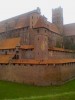 Malbork - medieval brick castle, Warsaw