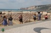 beach fishermen, Nazare