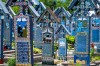 Merry cemetery in Sapanta , Maramures county, Baia Mare, Sapanta