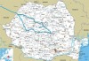 Tour map, From Hungary to Romania, Tour map