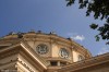 The cupola of the Atheneum, Bucharest, Victoriei AVenue