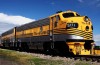 Yellow train, Colorado Springs, Colorado Railroad Museum