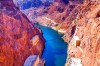 Down River at Hoover Dam, Las Vegas, Hoover Dam