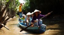 Cu Chi Tunnels & Mekong Delta. Ho Chi Minh. Vietnam