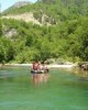 Rafting on the river  Neretva in Mostar, Bosnia & Herzegovina