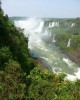 Iguassu Falls from the Brazilian side in Iguassu Falls, Brazil