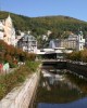 The most famous and beautiful resort in Czech republic in Karlovy Vary, Czech Republic