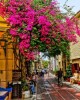 Plaka and the city centre of Athens (the old city) in Athens, Greece