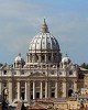 Vatican Museums and Saint Peter Basilica in Rome, Italy