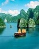 Ha Long bay in Ha Long Bay, Vietnam